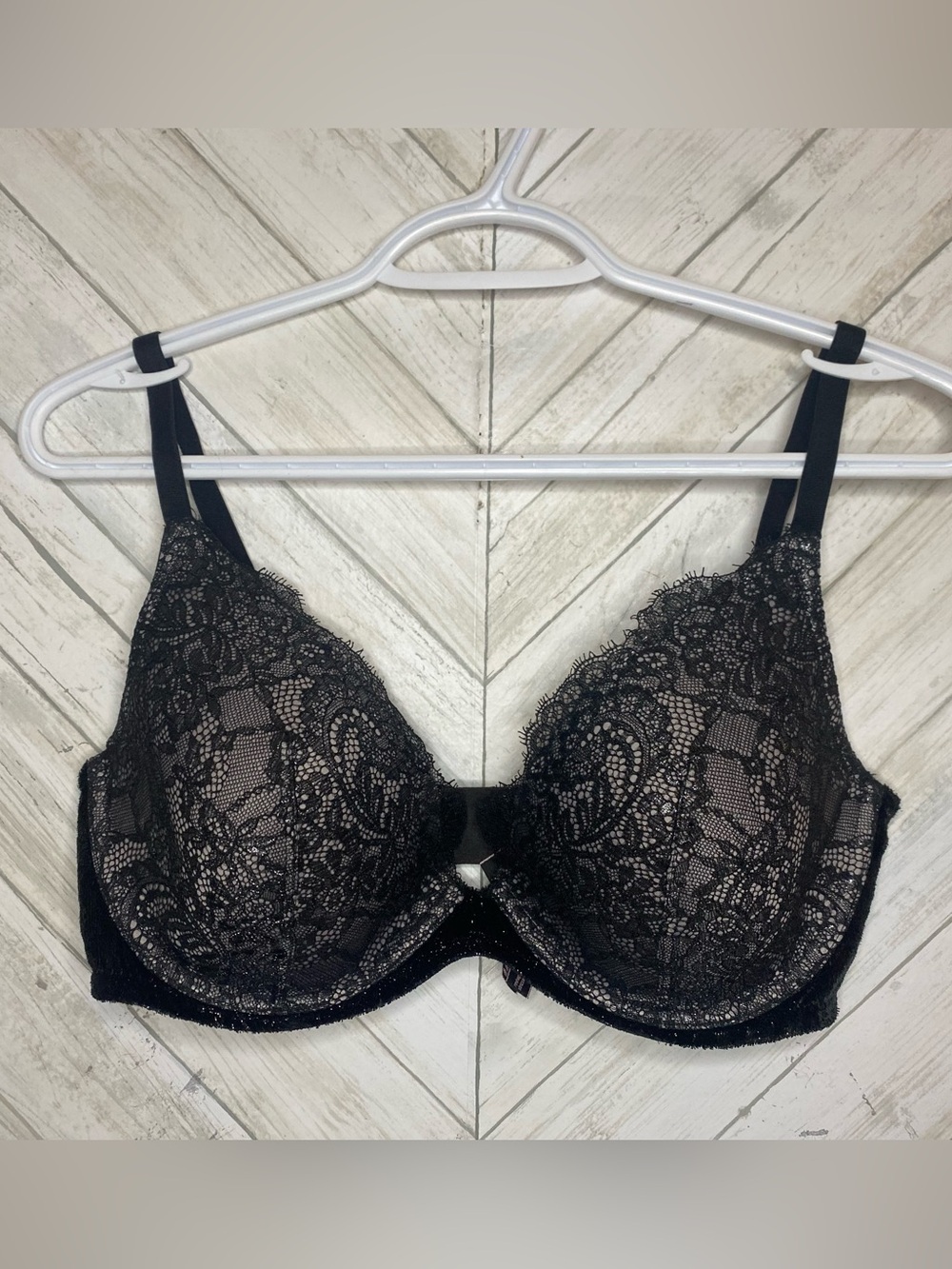 Victoria's Secret Black Lace Underwire Bra